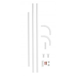 Emco Universeel borstelkop wit, 83 mm (m12