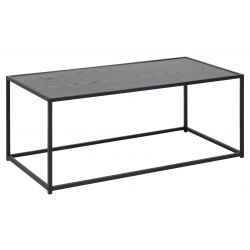 ACTONA SEAFORD KOFFIETAFEL ZWART MELAMINE 100X50X40CM