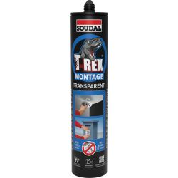 SOUDAL T-REX MONTAGE TRANSPARANT 310GR