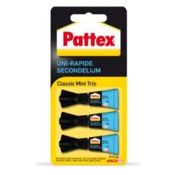PATTEX COLLE UNI-RAPIDE CLASSIC MINI TRIO 3X1GR