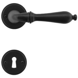 DEURKRUK DA VINCI ZWART R+E - set