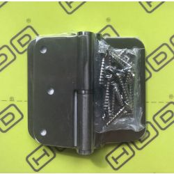 PAUMEL SKIN HDD 80X80X2,5 INOX 201 RECHTS 3ST+VIJS