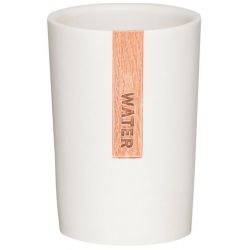 SEALSKIN PIERRA TANDENBORSTELBEKER VRIJSTAAND WIT