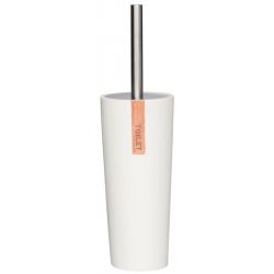 SEALSKIN PIERRA TOILETBORSTEL MET HOUDER VRIJSTAAND WIT