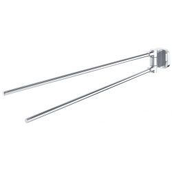 TIGER RAMOS HANDDOEKREK 2-ARMIG CHROOM