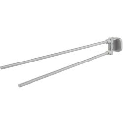 TIGER RAMOS HANDDOEKREK 2-ARMIG RVS GEBORSTELD