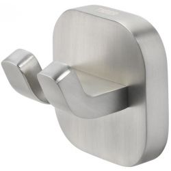 TIGER RAMOS HANDDOEKHAAK DUBBEL GROOT RVS GEBORSTELD