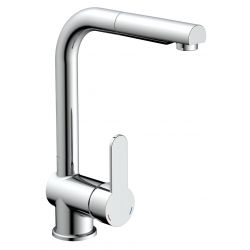 SCHUTTE LONDON KEUKENMENGKRAAN UITTREKBARE MOUSSEUR