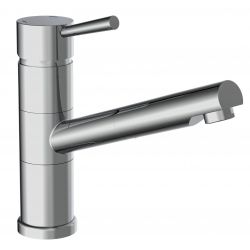 SCHUTTE UNICORN KEUKENMENGKRAAN UITTREKBARE MOUSSEUR CHROOM