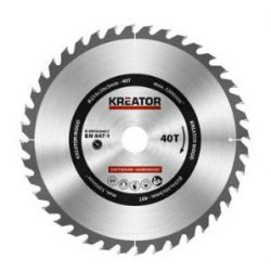 KREATOR KRT020427 ZAAGBLAD HOUT 254MM40T