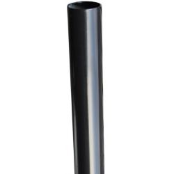 RONDE PAAL 60MM 240CM ZWART