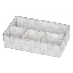 WENKO ADRIA BADKAMER ORGANIZER KLEIN WIT