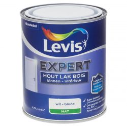 LEVIS EXPERT HOUTLAK BINNEN MAT 750ML WIT