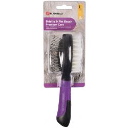 FLAMINGO BORSTEL EN PINNEN KAT MET HANDVAT S