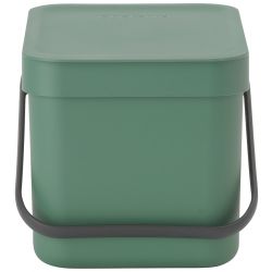 BRABANTIA SORT & GO AFVALEMMER 6L FIR GREEN