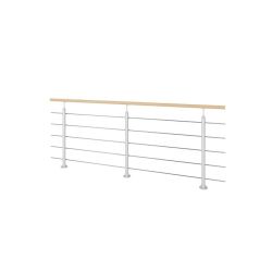 SOGEM KIT INTERIO 2.5M BEVESTIGING VLOER STAAL RAL 9006