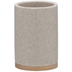 SEALSKIN GRACE TANDENBORSTELBEKER VRIJSTAAND ZAND