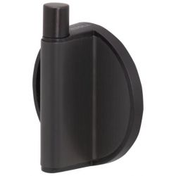 TIGER TUNE HANDDOEKHAAK ZWART METAAL GEBORSTELD / ZWART