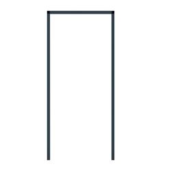 CANDO CADRE D'ENCATREMENT POUR PORTE MOUSTIQUAIRE 108X239CM ANTHRACITE