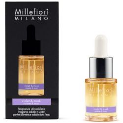 MILLEFIORI WATER-SOLUBLE FRAGRANCE 15ML VIOLET & MUSK