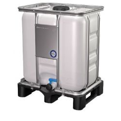 IBC CONTAINER 300L UN KUNSTSTOF PALLET - VULOPENING 150MM