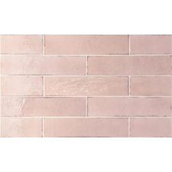 WANDTEGEL TRIBECA EQF105 6X24.6CM TEA ROSE HOOGGLANS