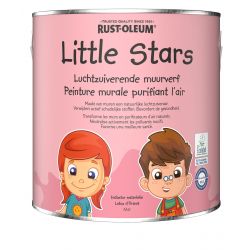 RUST-OLEUM LITTLE STARS LUCHTZUIVERENDE MUURVERF INDISCHE LOTUS. 2.5L