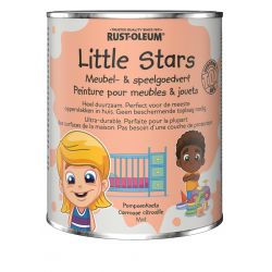 RUST-OLEUM LITTLE STARS MEUBEL- EN SPEELGOEDVERF POMPOENKOETS 0.75L