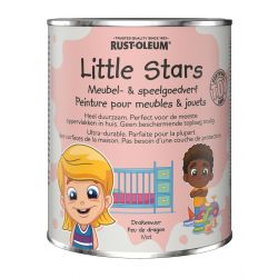 LITTLE STARS PEINTURE POUR MEUBLES ET JOUETS FEU DE DRAGON 0.75L