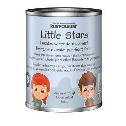 RUST-OLEUM LITTLE STARS LUCHTZUIVERENDE MUURVERF VLIEGEND TAPIJT 0.125L