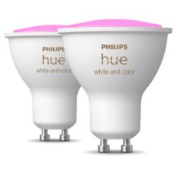 PHILIPS HUE LED LAMP 4.3W GU10 2ST