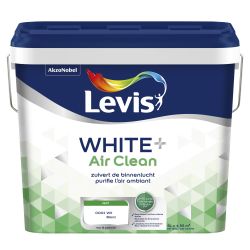 LEVIS WHITE + AIR CLEAN MUUR- EN PLAFONDVERF 5L
