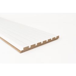 MAESTRO LATT WANDPANEEL 20X300X2770 WHITE PAINTABLE