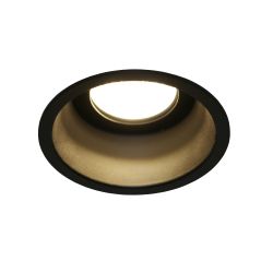 FANTASIA TETIZ INBOUWSPOT DEEP DESIGN 75MM GU10 ZWART