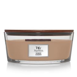 WOODWICK GEURKAARS CASHMERE ELIPSE CANDLE