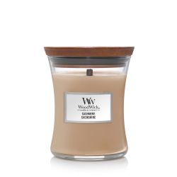 WOODWICK BOUGIE PARFUMEE CASHMERE MEDIUM CANDLE