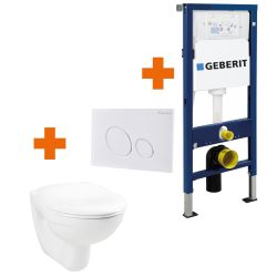 WC PACK CEVO2 - HANGTOILET WIT COMPLEET
