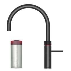 QUOOKER 2IN1 KEUKENKRAAN FUSION ROND ZWART 22+FRBLK