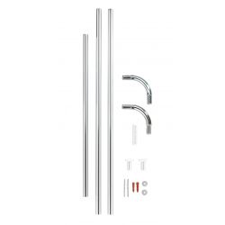 WENKO HOEKSTANG UNIVERSEEL 20MM CHROOM