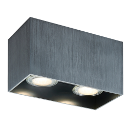 FANTASIA BABAR PLAFONDLICHT STAAL VIERKANT 2XGU10 MAX 50W