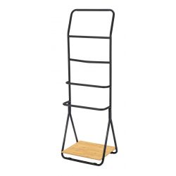 WENKO VERONA HANDDOEK EN KLEDINGREK ZWART