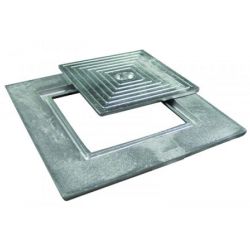 SALCO ALUMINIUM PUTDEKSEL 60X60CM