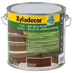 XYLADECOR BIELZEN EN PALEN SATIN DONKERBRUIN 2.5L