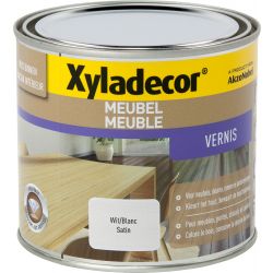 XYLADECOR MEUBEL VERNIS SATIN WIT 0.5 L