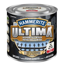 HAMMERITE ULTIMA HOOGGLANS WIT 9016 250ML