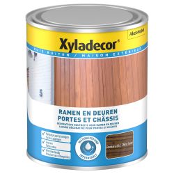 XYLADECOR BEITS RAMEN EN DEUREN WATERBASIS DONKERE EIK 750ML