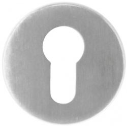 CYLINDERPLAATJE ROND SHAPE INOX PLUS