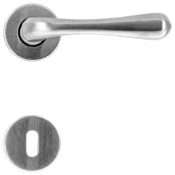 DEURKRUK GRETA INOX LOOK R+E - set