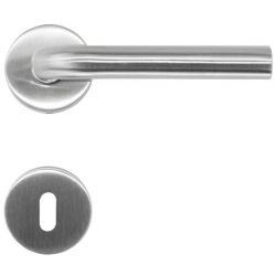 DEURKRUK JIVE 19MM INOX PLUS R+E - set