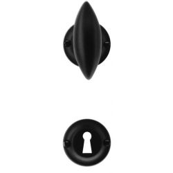 DEURKRUK OLINA ZWART R+E